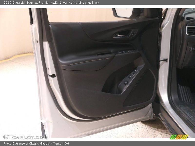 Silver Ice Metallic / Jet Black 2019 Chevrolet Equinox Premier AWD