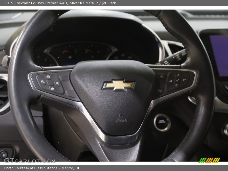 Silver Ice Metallic / Jet Black 2019 Chevrolet Equinox Premier AWD