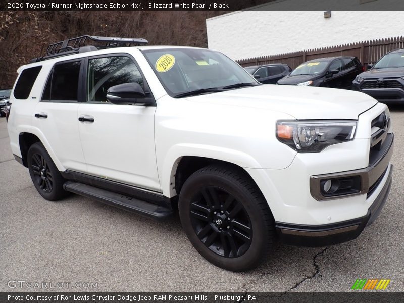Blizzard White Pearl / Black 2020 Toyota 4Runner Nightshade Edition 4x4