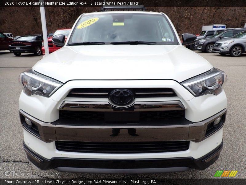 Blizzard White Pearl / Black 2020 Toyota 4Runner Nightshade Edition 4x4