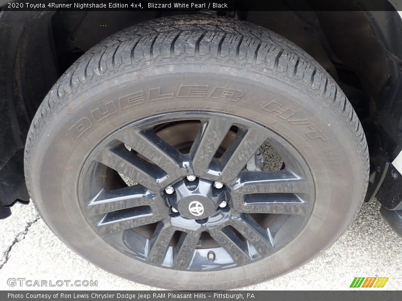 Blizzard White Pearl / Black 2020 Toyota 4Runner Nightshade Edition 4x4