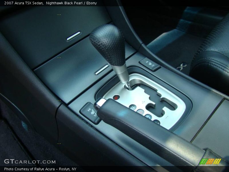 Nighthawk Black Pearl / Ebony 2007 Acura TSX Sedan