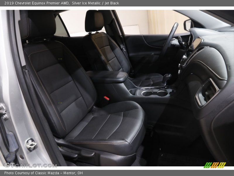 Silver Ice Metallic / Jet Black 2019 Chevrolet Equinox Premier AWD