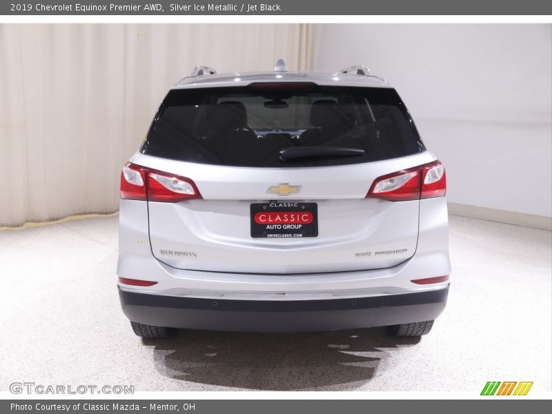 Silver Ice Metallic / Jet Black 2019 Chevrolet Equinox Premier AWD