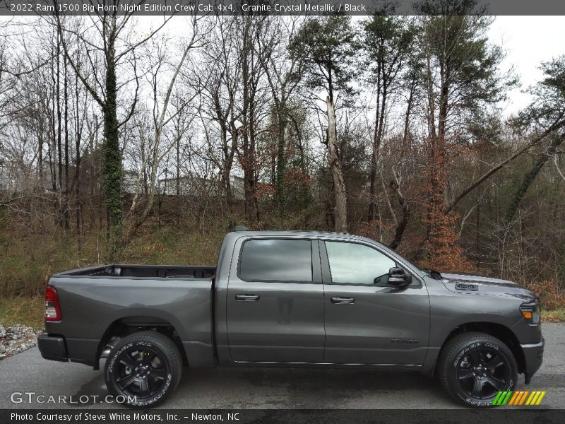  2022 1500 Big Horn Night Edition Crew Cab 4x4 Granite Crystal Metallic