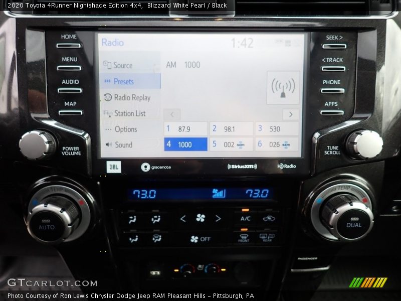 Blizzard White Pearl / Black 2020 Toyota 4Runner Nightshade Edition 4x4