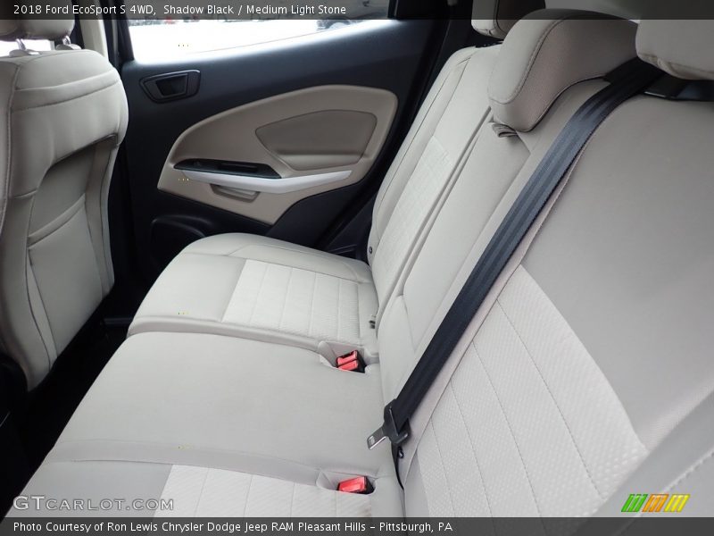 Shadow Black / Medium Light Stone 2018 Ford EcoSport S 4WD