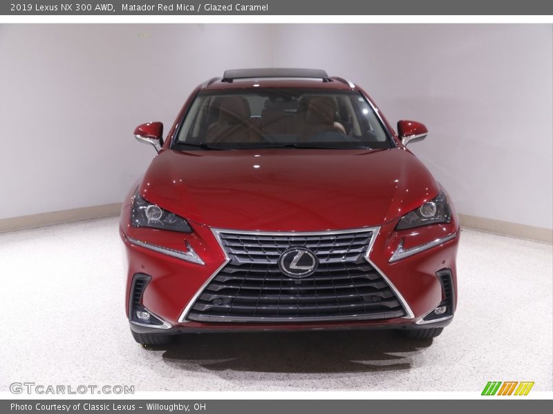Matador Red Mica / Glazed Caramel 2019 Lexus NX 300 AWD