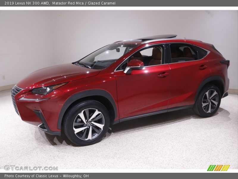 Matador Red Mica / Glazed Caramel 2019 Lexus NX 300 AWD