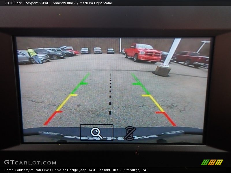 Shadow Black / Medium Light Stone 2018 Ford EcoSport S 4WD
