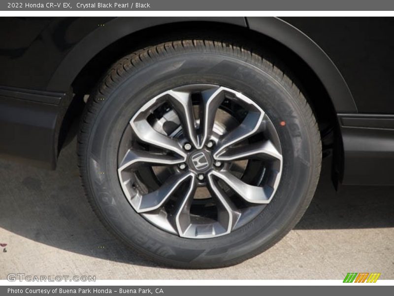 Crystal Black Pearl / Black 2022 Honda CR-V EX