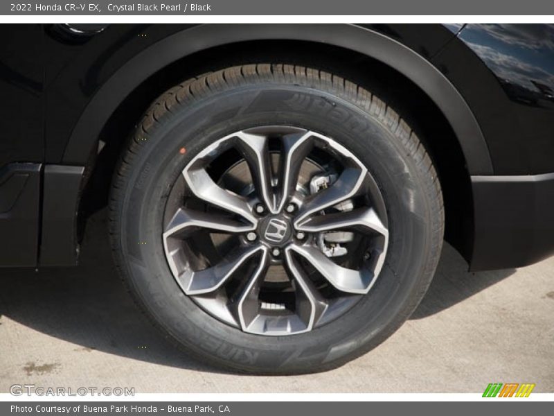 Crystal Black Pearl / Black 2022 Honda CR-V EX