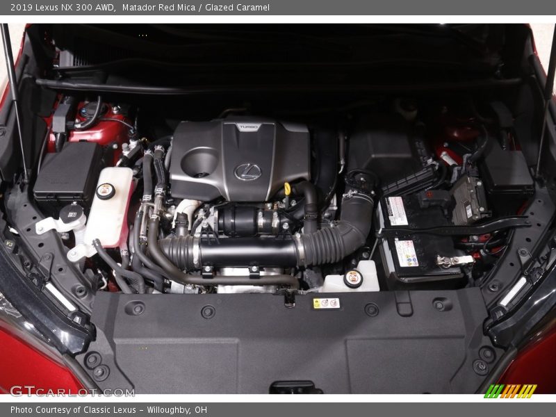 Matador Red Mica / Glazed Caramel 2019 Lexus NX 300 AWD