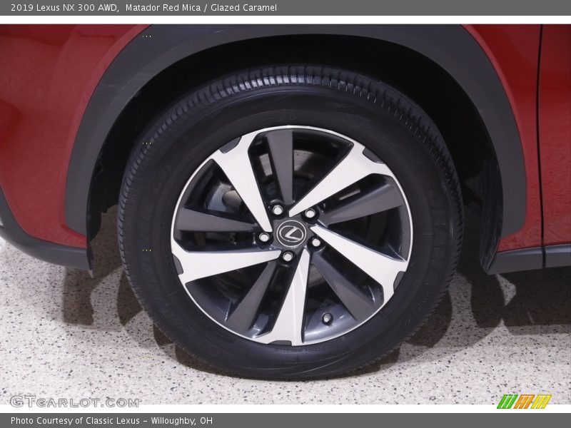 Matador Red Mica / Glazed Caramel 2019 Lexus NX 300 AWD
