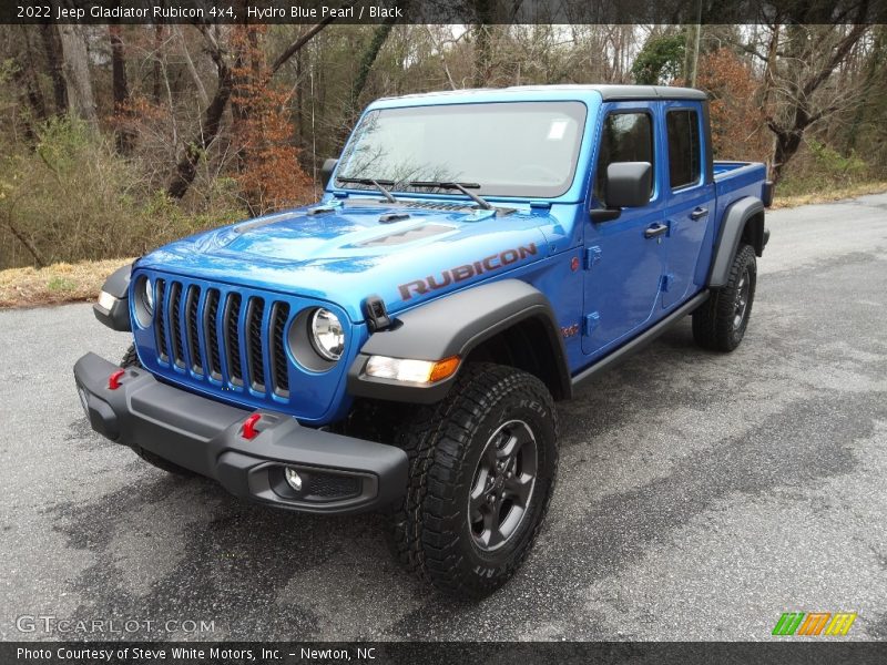 Hydro Blue Pearl / Black 2022 Jeep Gladiator Rubicon 4x4