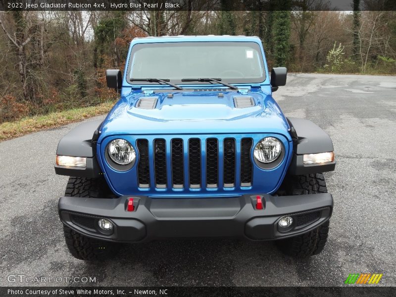 Hydro Blue Pearl / Black 2022 Jeep Gladiator Rubicon 4x4