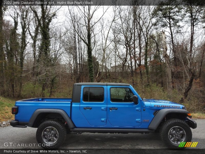 Hydro Blue Pearl / Black 2022 Jeep Gladiator Rubicon 4x4
