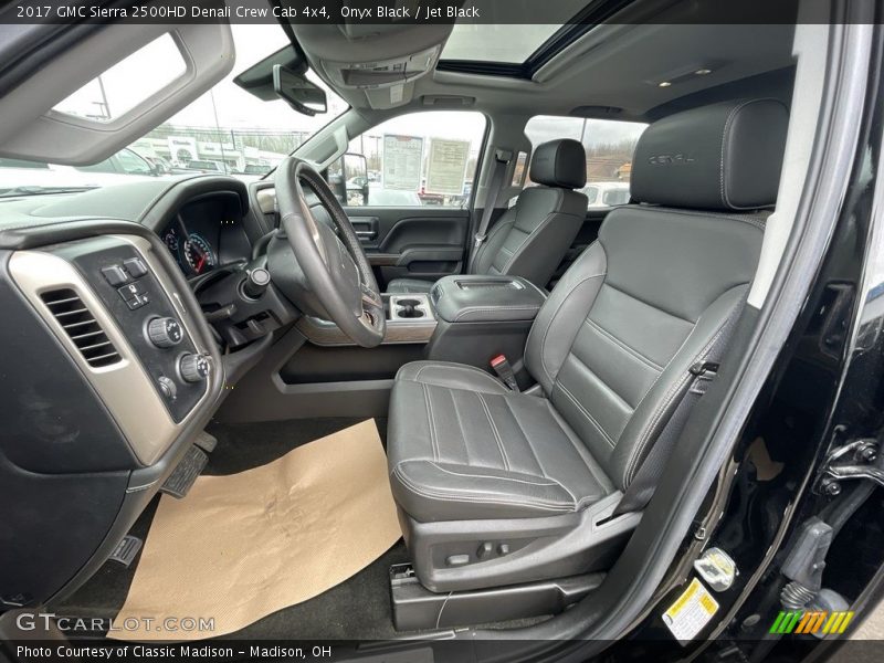  2017 Sierra 2500HD Denali Crew Cab 4x4 Jet Black Interior