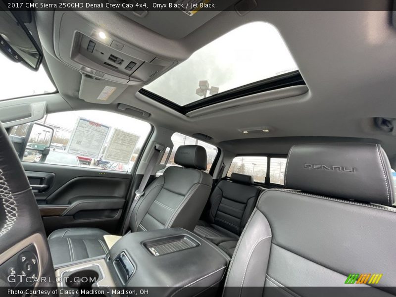 Sunroof of 2017 Sierra 2500HD Denali Crew Cab 4x4