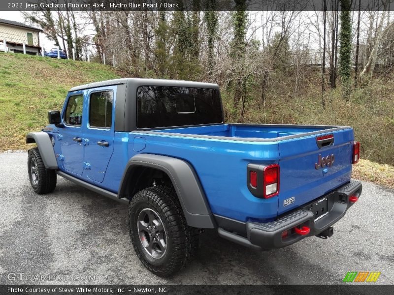 Hydro Blue Pearl / Black 2022 Jeep Gladiator Rubicon 4x4