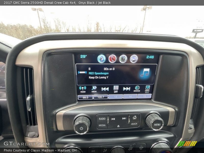 Controls of 2017 Sierra 2500HD Denali Crew Cab 4x4