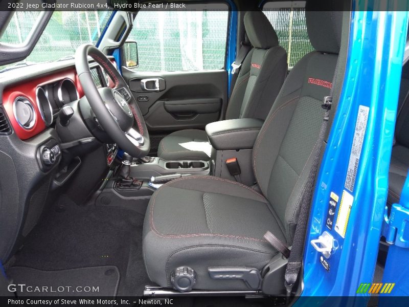 Front Seat of 2022 Gladiator Rubicon 4x4