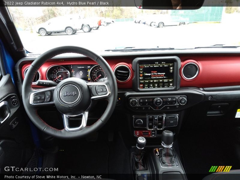 Hydro Blue Pearl / Black 2022 Jeep Gladiator Rubicon 4x4