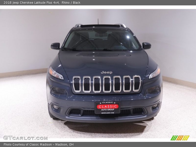 Rhino / Black 2018 Jeep Cherokee Latitude Plus 4x4