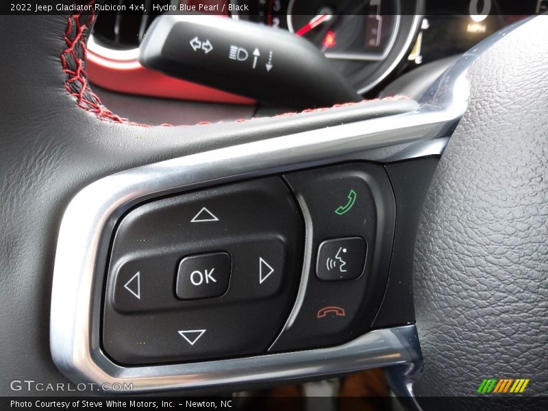 Hydro Blue Pearl / Black 2022 Jeep Gladiator Rubicon 4x4
