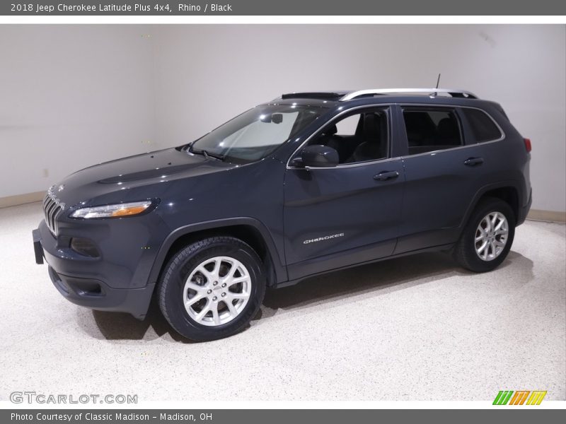 Rhino / Black 2018 Jeep Cherokee Latitude Plus 4x4