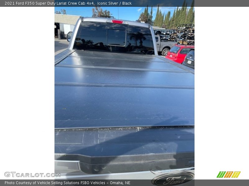 Iconic Silver / Black 2021 Ford F350 Super Duty Lariat Crew Cab 4x4
