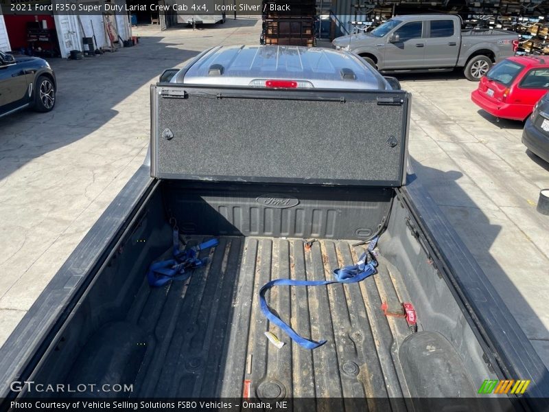 Iconic Silver / Black 2021 Ford F350 Super Duty Lariat Crew Cab 4x4