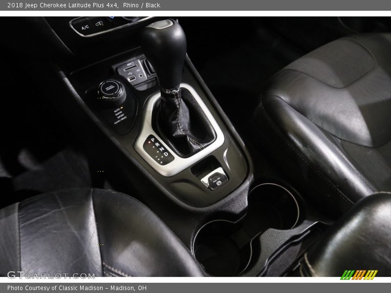 Rhino / Black 2018 Jeep Cherokee Latitude Plus 4x4