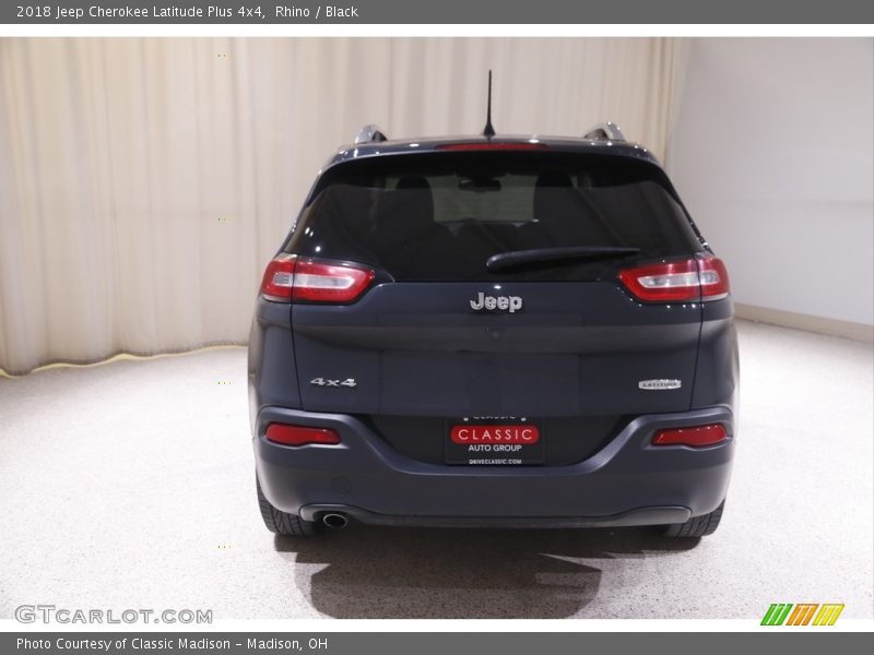 Rhino / Black 2018 Jeep Cherokee Latitude Plus 4x4