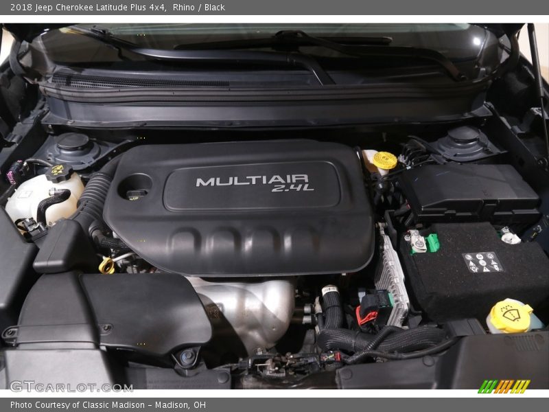 Rhino / Black 2018 Jeep Cherokee Latitude Plus 4x4