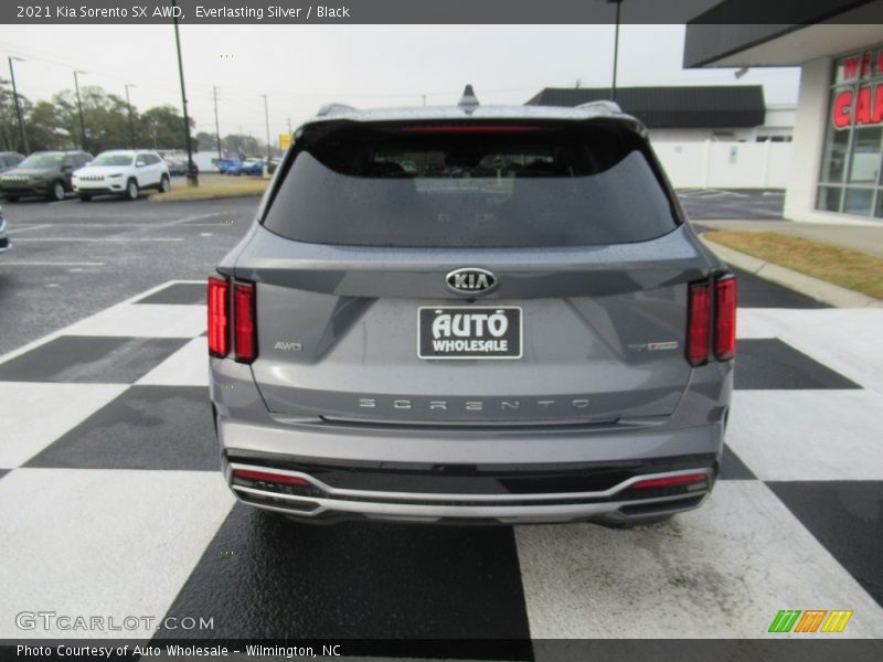 Everlasting Silver / Black 2021 Kia Sorento SX AWD