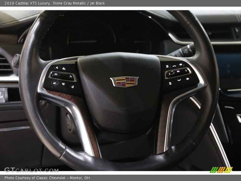 Stone Gray Metallic / Jet Black 2019 Cadillac XTS Luxury