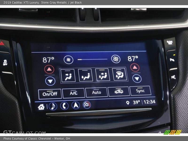 Stone Gray Metallic / Jet Black 2019 Cadillac XTS Luxury