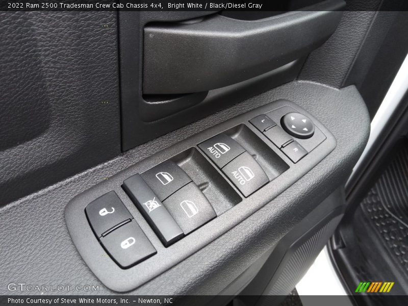 Bright White / Black/Diesel Gray 2022 Ram 2500 Tradesman Crew Cab Chassis 4x4