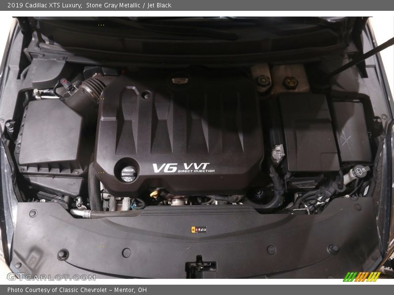 Stone Gray Metallic / Jet Black 2019 Cadillac XTS Luxury
