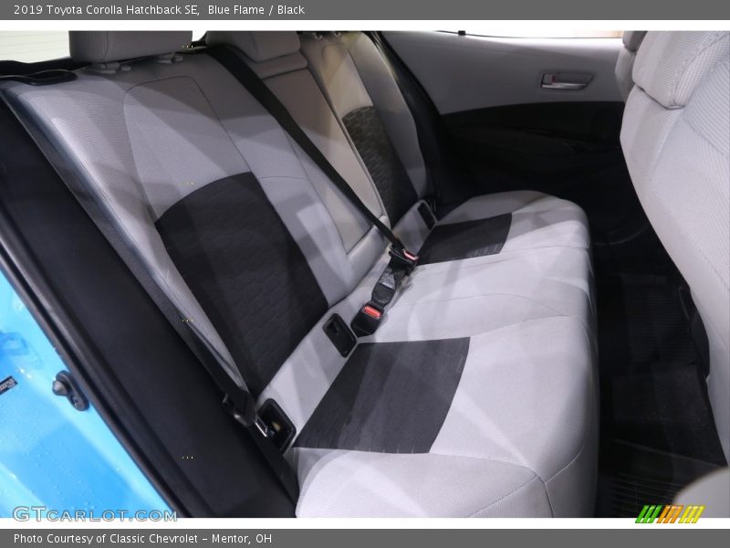 Blue Flame / Black 2019 Toyota Corolla Hatchback SE