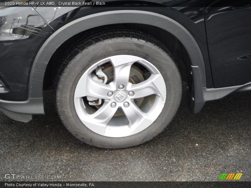 Crystal Black Pearl / Black 2020 Honda HR-V LX AWD