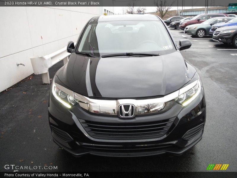 Crystal Black Pearl / Black 2020 Honda HR-V LX AWD