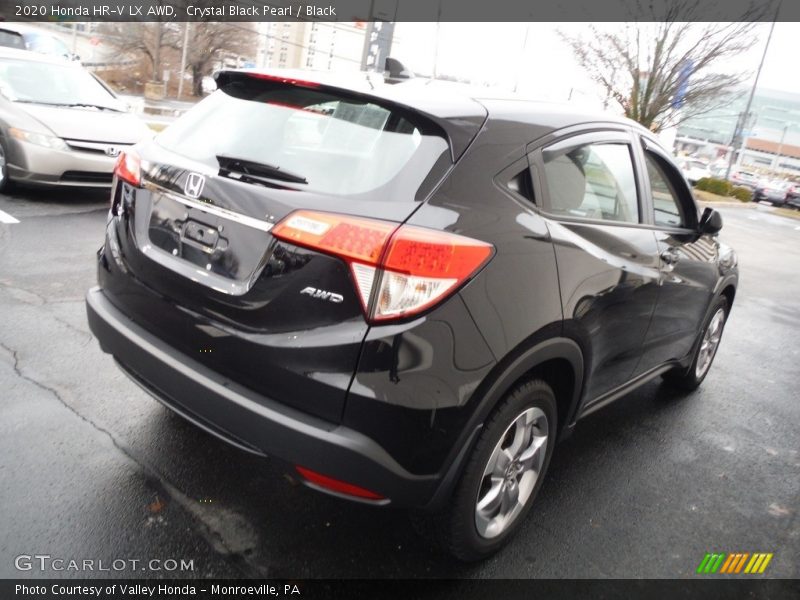 Crystal Black Pearl / Black 2020 Honda HR-V LX AWD