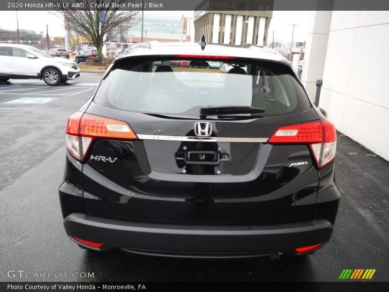 Crystal Black Pearl / Black 2020 Honda HR-V LX AWD