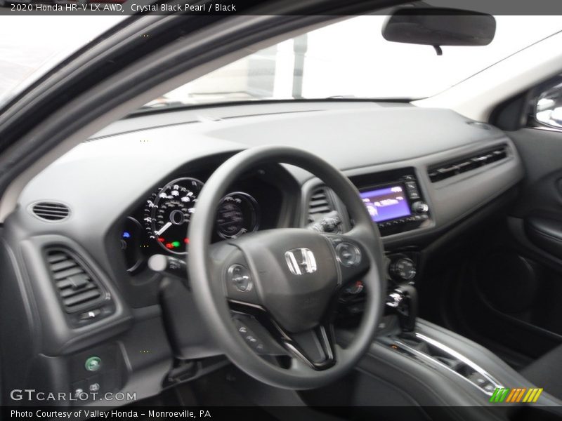 Crystal Black Pearl / Black 2020 Honda HR-V LX AWD