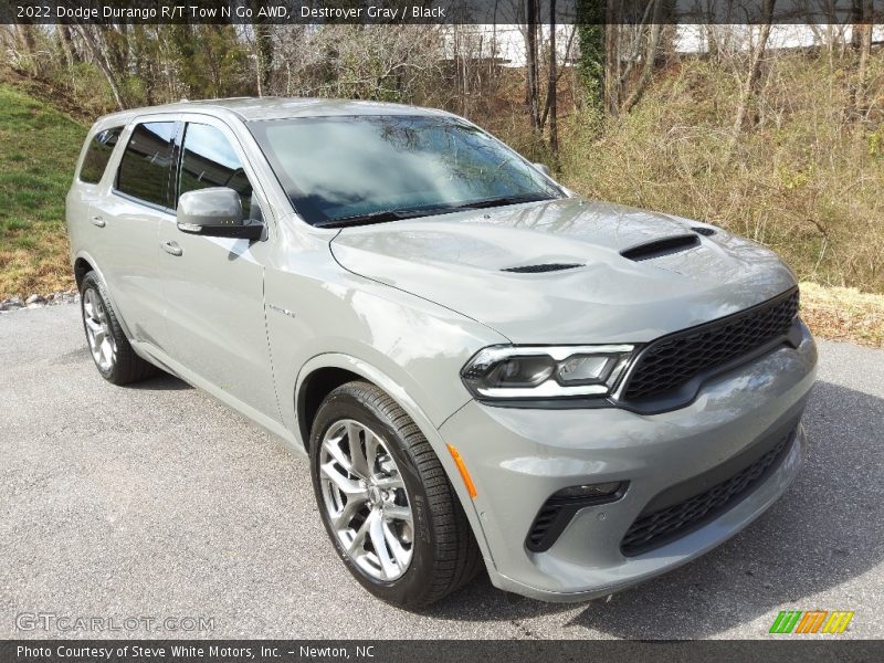 Destroyer Gray / Black 2022 Dodge Durango R/T Tow N Go AWD