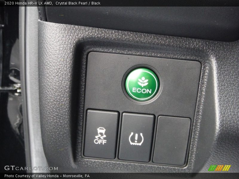 Crystal Black Pearl / Black 2020 Honda HR-V LX AWD
