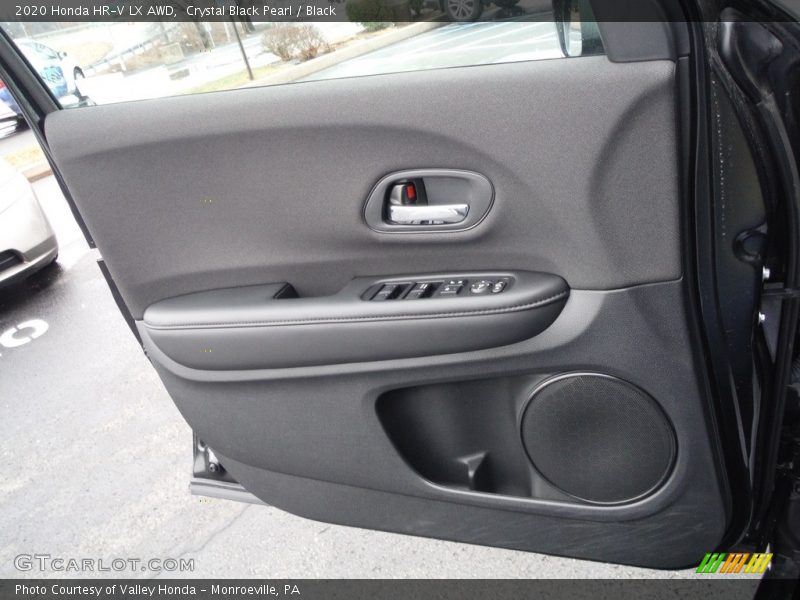 Crystal Black Pearl / Black 2020 Honda HR-V LX AWD