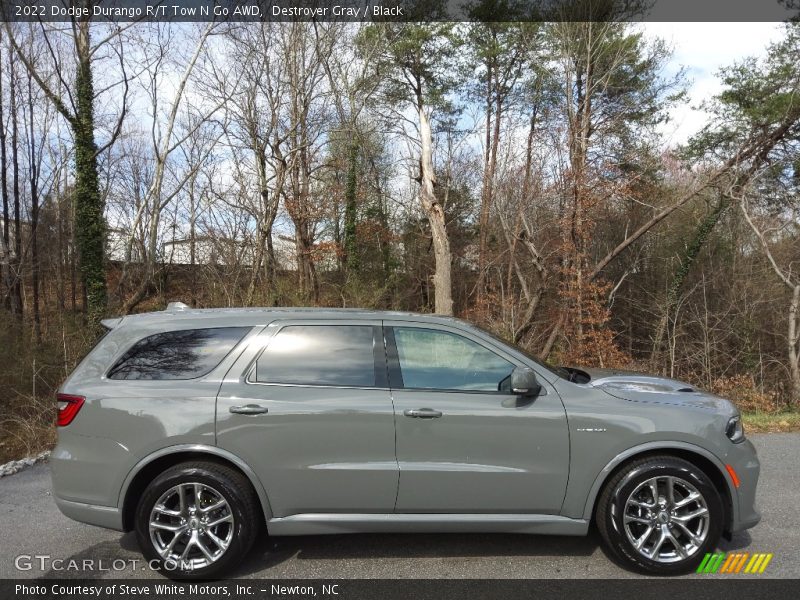 Destroyer Gray / Black 2022 Dodge Durango R/T Tow N Go AWD
